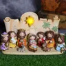 10 pz resina sacra famiglia presepe Figurine Set gesù Figurine ornamenti di natale Decor presepe Set