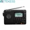 Retekess V115 Radio FM AM SW Radio portatili AM FM Ricaricabile Radio a onde corte Alimentato a