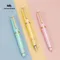 Jinhao 82 Penna stilografica Penna a inchiostro acrilico Spin Golden EF F Pennino Elegante Ufficio