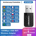 5Ghz 1300Mbps Usb Wireless Network wifi Card Usb3.0 Lan Ethernet wi-fi Dongle Antenna dual band