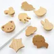 Maniglie per mobili in legno per animali Ganci a nuvola in legno Maniglie per mobili per armadi e cassetti Manopole per porte Maniglie per porte per guardaroba da cucina