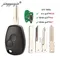 jingyuqin 2BTN Chiave a distanza per Renault Duster Modus Clio 3 Twingo DACIA Logan Sandero Kangoo