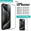 Nillkin Per iPhone 15 Pro Max 15 Pro 14 13 12 11 Serie Vetro temperato, Proteggi schermo a copertura totale 2.5D per iPhone 14 Pro 13