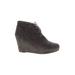 Wedges: Gray Solid Shoes - Women's Size 8 - Round Toe