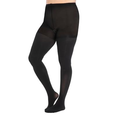 Women's Premium Opaque Tights by ELOQUII in Black (Size 22/24)