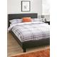 Everyday Marston Faux Leather Bed Frame With Mattress Options (Buy And Save!) - Black - Fsc® Certified - Bed Frame Only