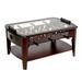 Barrington Billiards Company Barrington 42” Foosball Coffee Table w/ Accessories in Brown | 20 H x 28 W x 42 D in | Wayfair FS042Y23005