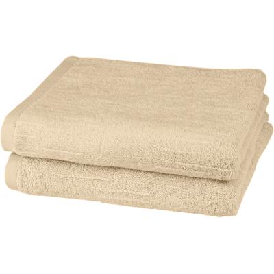 Handtuch ROSS "Premium", beige (natur), B:50cm L:100cm, Frottier, Obermaterial: 100% Baumwolle, Handtücher (Packung), 100% Baumwolle Image