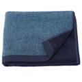 IKEA HIMLEÅN Bath Towel, 70x140 cm, Dark Blue/mélange