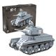 NVOSIYU Soviet Union BT-7 Tank Model Building Kits with Soldier Figures, WW2 Tank Military Building Blocks Sets Collectible Tank Model Kit (462 Pcs)