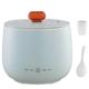 ZORZA 1.8L Rice Cooker Small, Mini Electric Rice Cooker with Non-Stick,Mini Rice Cooker for 1-2 People, 4 Multicooker Functions to Make Rice, Soup, Porridge,Shabu Shabu,blue,1.8L