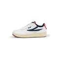 FILA Herren SEVARO Sneaker, White Navy Red, 41 EU