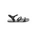 Steven New York Sandals: Black Shoes - Women's Size 8