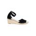 COM+SENS Wedges: Black Shoes - Women's Size 7 1/2