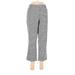 7th Avenue Design Studio New York & Company Dress Pants - High Rise: Gray Bottoms - Women's Size 12