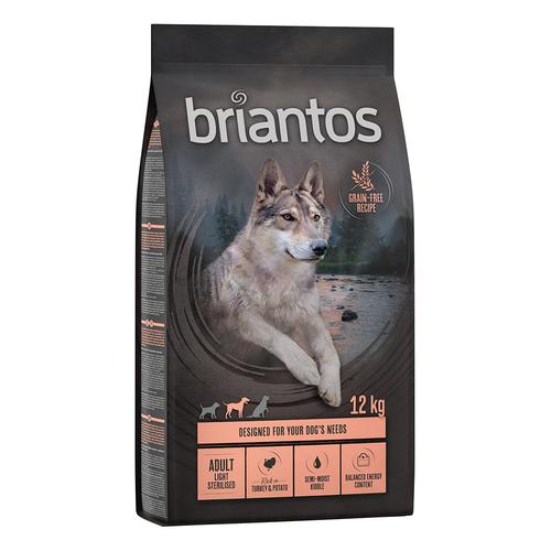 Briantos Adult Light Sterilised Pute & Kartoffel - GETREIDEFREIE Rezeptur - 2 x 12 kg