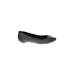 Etienne Aigner Flats: Gray Shoes - Women's Size 6 - Round Toe