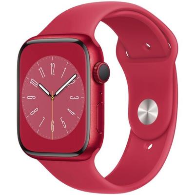 Apple Smartwatch »Apple Watch Series 8« 45 mm GPS rot