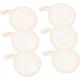 6pcs Makeup Remover Cotton Face Pad Bathtub Scrubber Face Cleaning Pad Loofah Dish Sponge Loofah Sponge Pads Facial Puff Body Scrubber Brush Loofah Exfoliating Pad Facial Scrubber