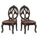 New Classic Furniture Alameda Cherry and Brown Side Chair (Set of 2)