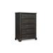 New Classic Furniture Nymin Walnut 5-Drawer Chest