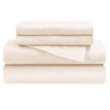 California King 100 Percent Cotton Flannel Bed Sheet Set