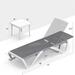 Adjustable Aluminum Pool Lounge Chairs All Weather Pool Chairs for Outside,in-Pool,Lawn