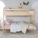 Middlebrook Solid Wood Convertible Twin-over-Twin Bunk Bed