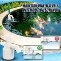 AZZAKVG Sprinkler Lawn Sprinkler Fish Aquarium Controller Water Auto Leveler Water Level Float Level Controller Water Patio & Garden