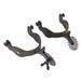 1 Pair Engraved Boots Spur with Vintage Pattern Horse Spurs for Saddlery Equestrian Equipment Accessory