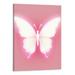 ONETECH Pink Gradient Aura Angel Numbers Posters Sets for Room Aesthetic Spiritual Affirmation Canvas Wall Art Positive Energy Painting Y2k Butterfly Pictures Trendy Wall Decor 16x20in