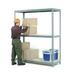 3 Tier Wide Span Storage Rack- Gray - 48 x 48 x 60 in.