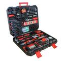 238 Pieces Mechanics Tool Set Repair Tool Kit Socket Wrench Repair Tool Combination with Plastic Toolbox Organizer Storage Case Tool Combination Package for Car repiring