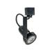 Gimbal Line Voltage Track Head in Black Finish Light