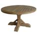 Xena Reclaimed Outdoor Teak Round Dining Table- - 54 in.