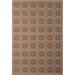 2 ft. 7 in. x 4 ft. 2 in. Solarium Mosaic Accent Rug Brown