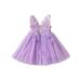 AMILIEe Toddler Baby Girl Halloween Costume Fairy Wings Butterfly Tutu Dress Halloween Outfit