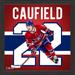 Highland Mint Cole Caufield Montreal Canadiens 13'' x Impact Jersey Framed Photo