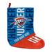 Chad & Jake Oklahoma City Thunder Personalized Holiday Stocking