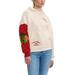 Women's Tommy Hilfiger Cream/Red Chicago Blackhawks Harriet Pullover Hoodie