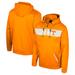 Men's Colosseum Tennessee Orange Volunteers Quarter-Zip Hoodie