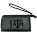 Black Texas A&M Aggies Cell Phone Wristlet Wallet