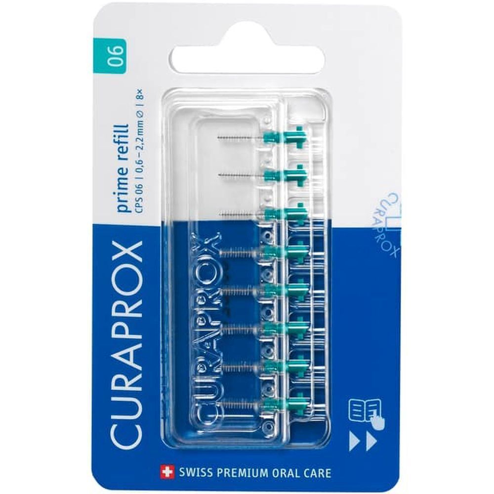 Curaprox CPS 06 Refill 8 pz Spazzolino da denti
