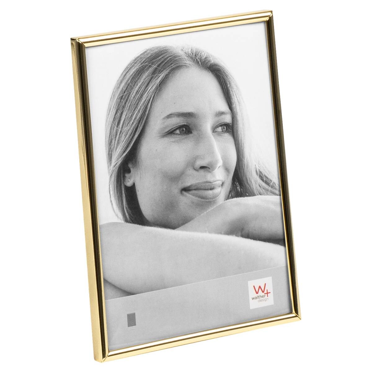 walther + design WD520G,Chloe Portraitrahmen, 15X20 gold Image
