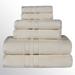 Superior Bath Towel Set Six Piece Set, Six Piece Set, Light Cream