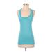 VSX Sport Active Tank Top: Teal Activewear - Women's Size X-Small