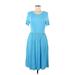 DB Moon Casual Dress: Blue Dresses - New - Women's Size Medium