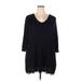 Lane Bryant Casual Dress: Black Dresses - Women's Size 22 Plus