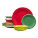 Fiesta 12pc Holiday Classic Dinnerware Set in Red/Green/Yellow | Wayfair 150042457