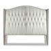 Kristin Drohan Collection Charles King Upholstered Wingback Headboard Cotton/Linen | 70 H x 83 W x 11 D in | Wayfair CHARLES_TFTDHDBRD_Q_TVSD_NONE